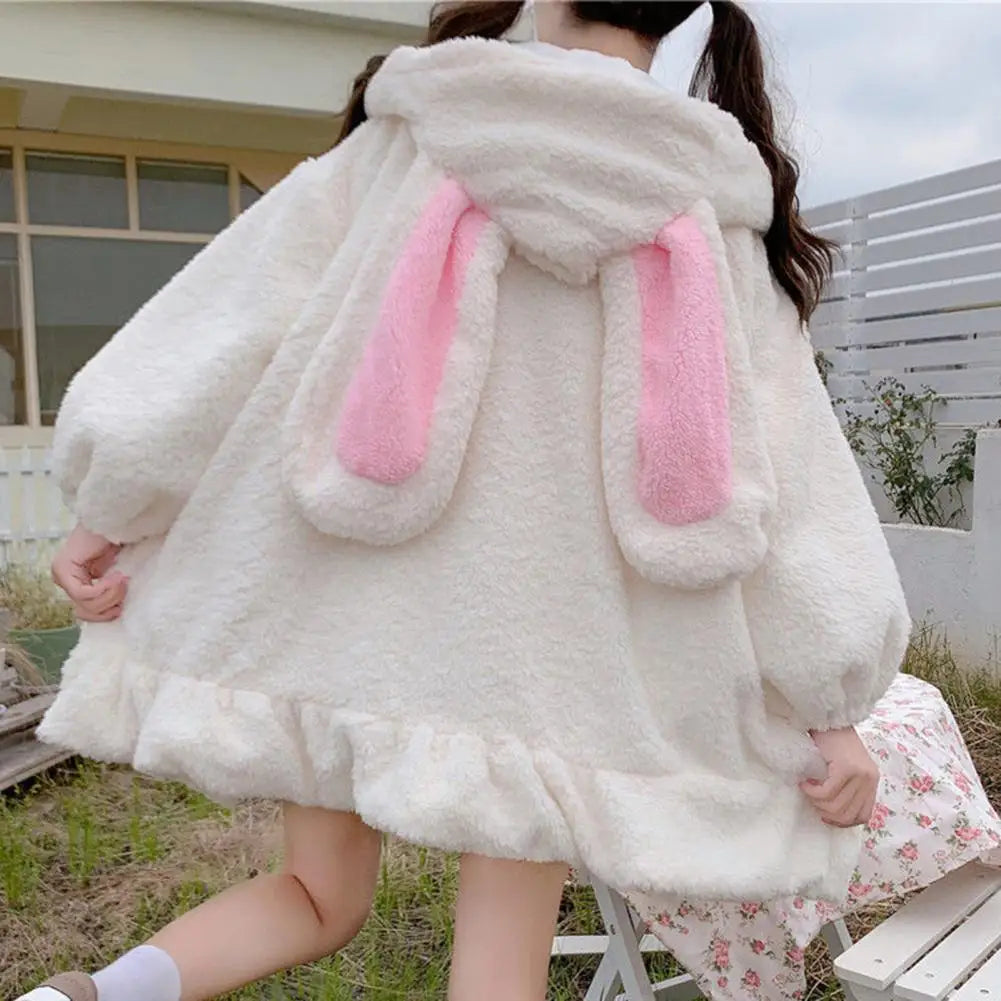 The Coziee | Oversized Bunny Ear Hoodie Blanket Sweatshirt