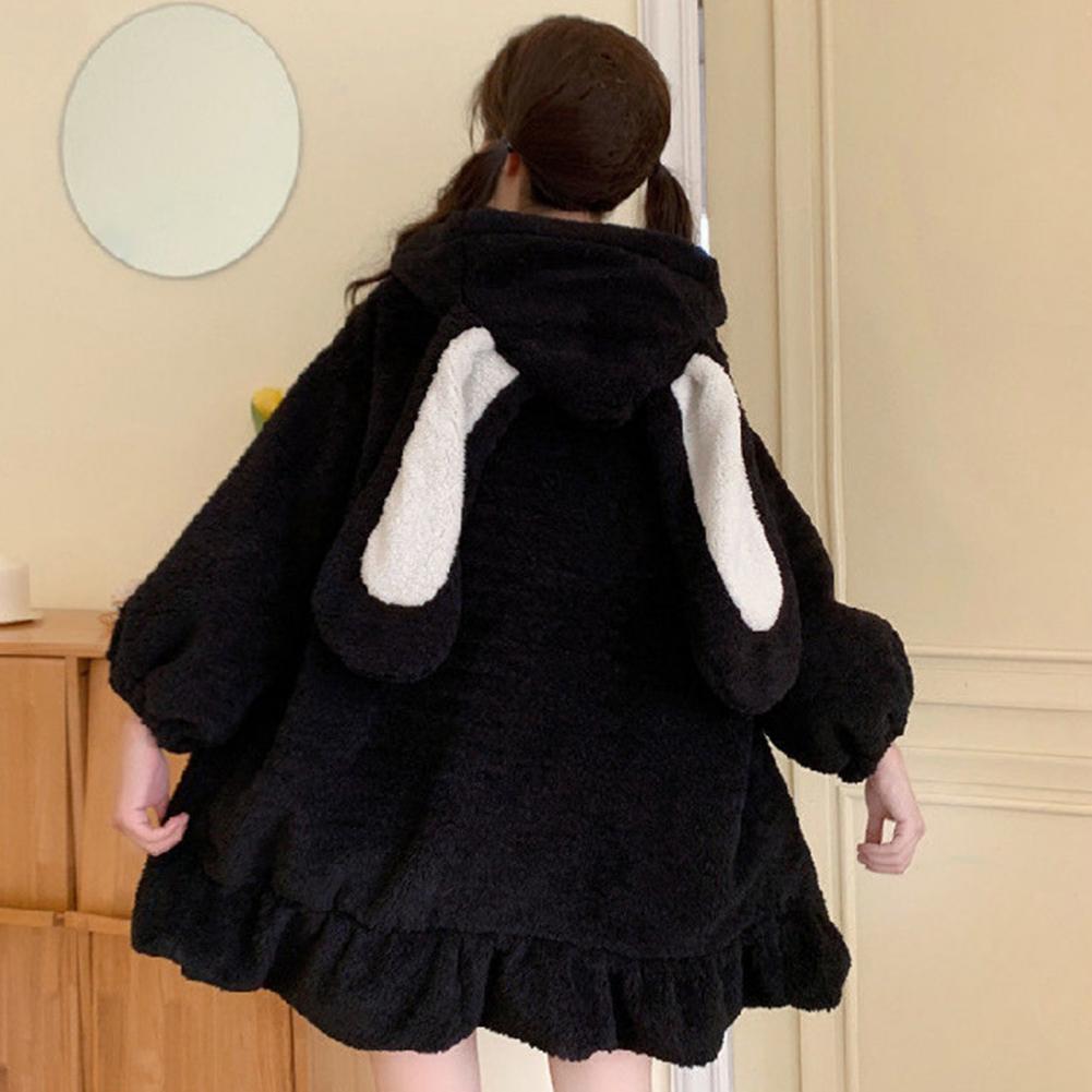 The Coziee | Oversized Bunny Ear Hoodie Blanket Sweatshirt