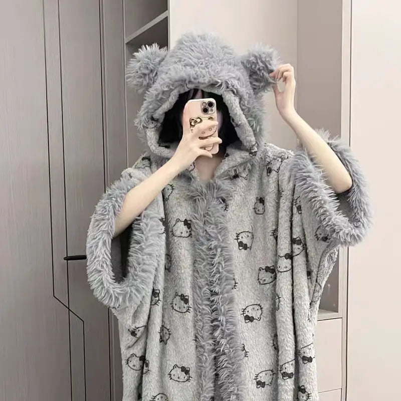 The Coziee | Kawaii Kitty Plush Robes