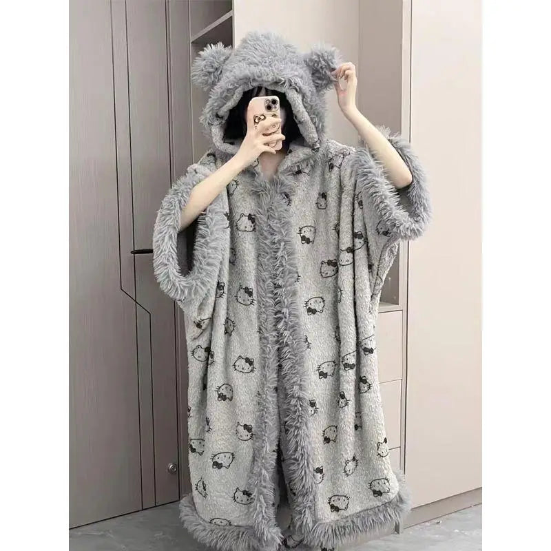 The Coziee | Kawaii Kitty Plush Robes