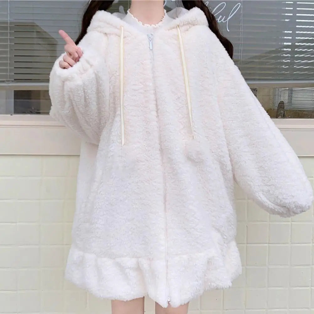 The Coziee | Oversized Bunny Ear Hoodie Blanket Sweatshirt