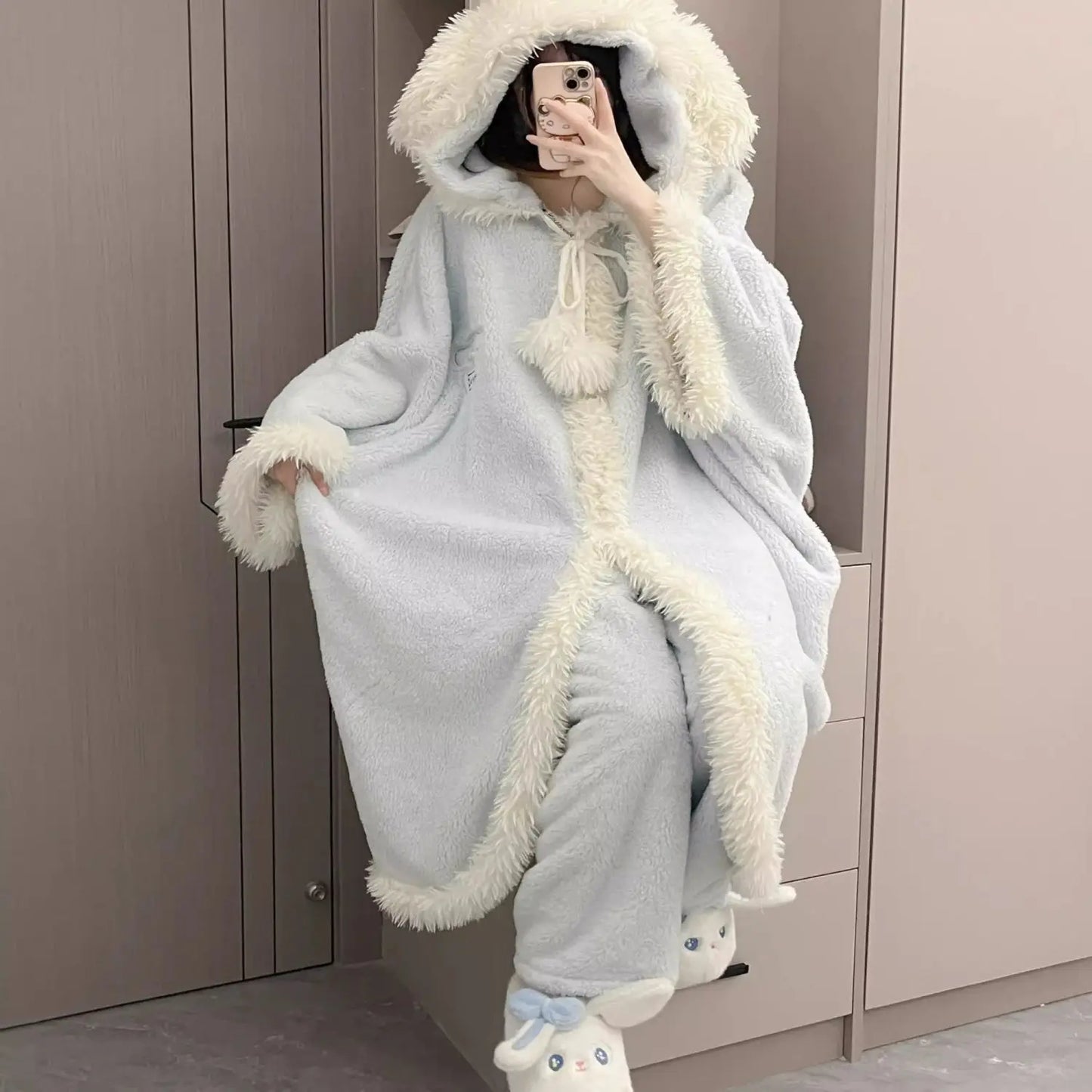 The Coziee | Kawaii Kitty Plush Robes